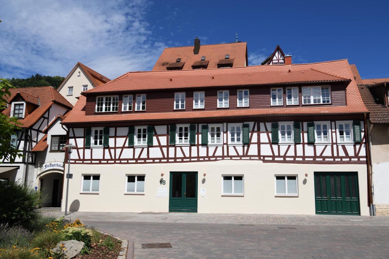 Das schiefe Haus - Wohnung Altstadt Heppenheim  Exterior foto